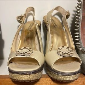 Michael Kors vintage wedge heels
